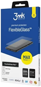 3MK FlexibleGlass Max Samsung Galaxy S21 FE 5G Hybrid glass with reinforced edges black (5903108497688)
