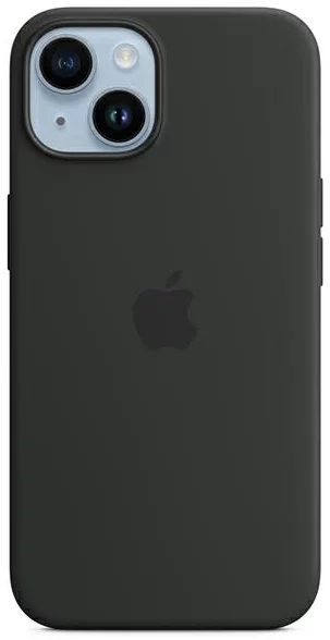 Levně Kryt Apple iPhone 14 6,1" MagSafe midnight Silicone Case (MPRU3ZM/A)