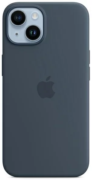 E-shop Kryt Apple iPhone 14 6,1" MagSafe storm blue Silicone Case (MPRV3ZM/A)