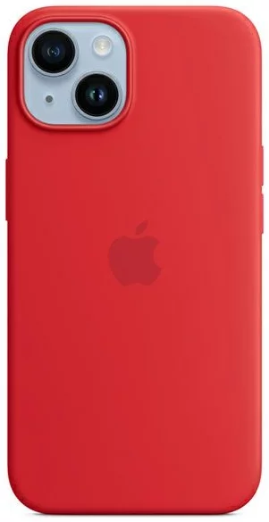 Levně Kryt Apple iPhone 14 6,1" MagSafe red Silicone Case (MPRW3ZM/A)