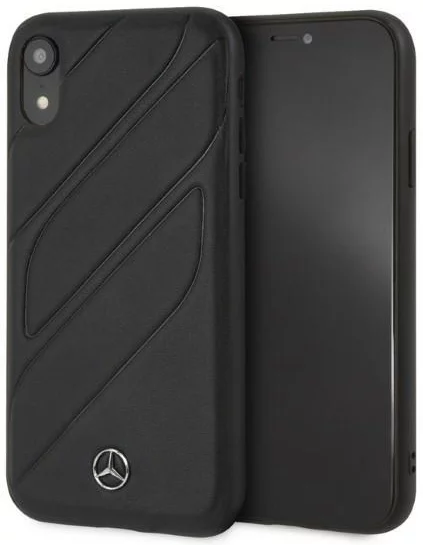 Levně Kryt Mercedes iPhone Xr black hardcase New Organic I (MEHCI61THLBK)