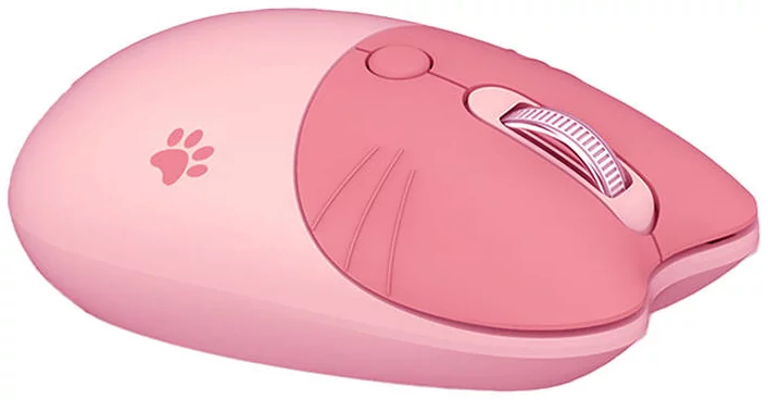 Levně Myš Wireless mouse MOFII M3AG (Pink)