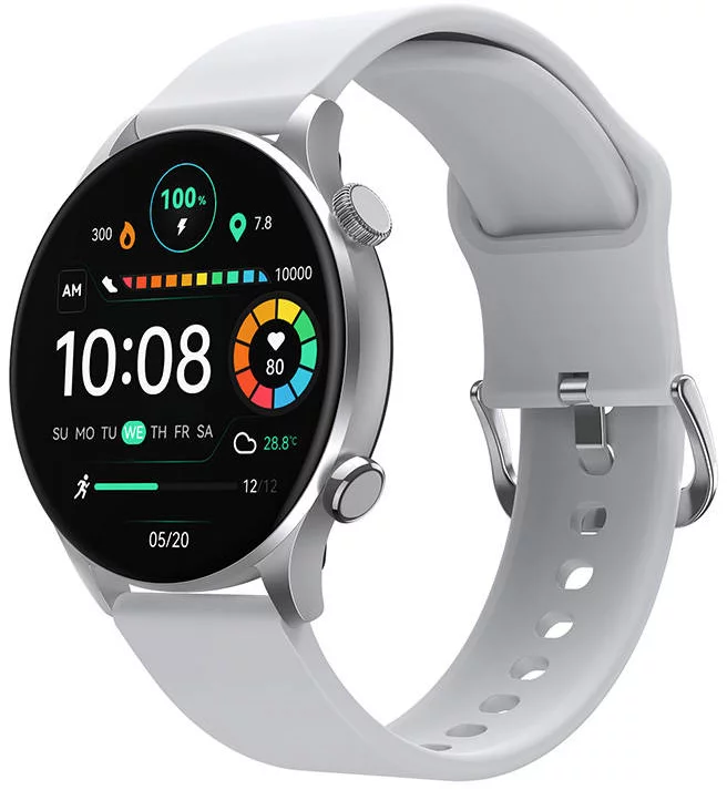 Levně Smart hodinky Haylou Smart Watch GST Lite Silver