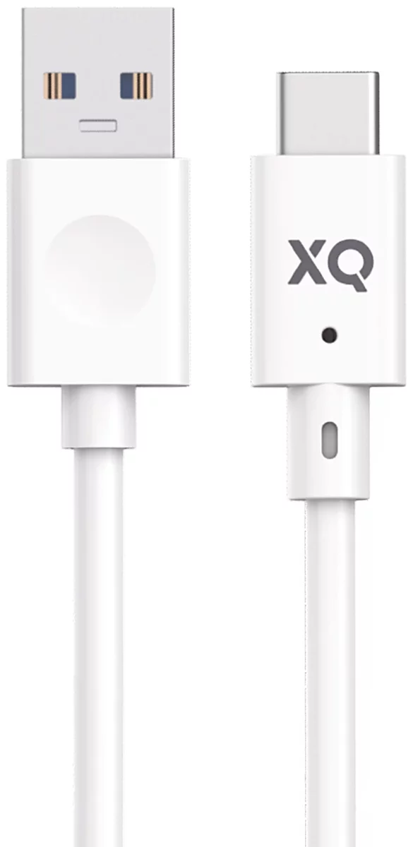 Levně Kabel XQISIT NP Charge & Sync USB-C to USB-A 3.0 150cm white (50841)