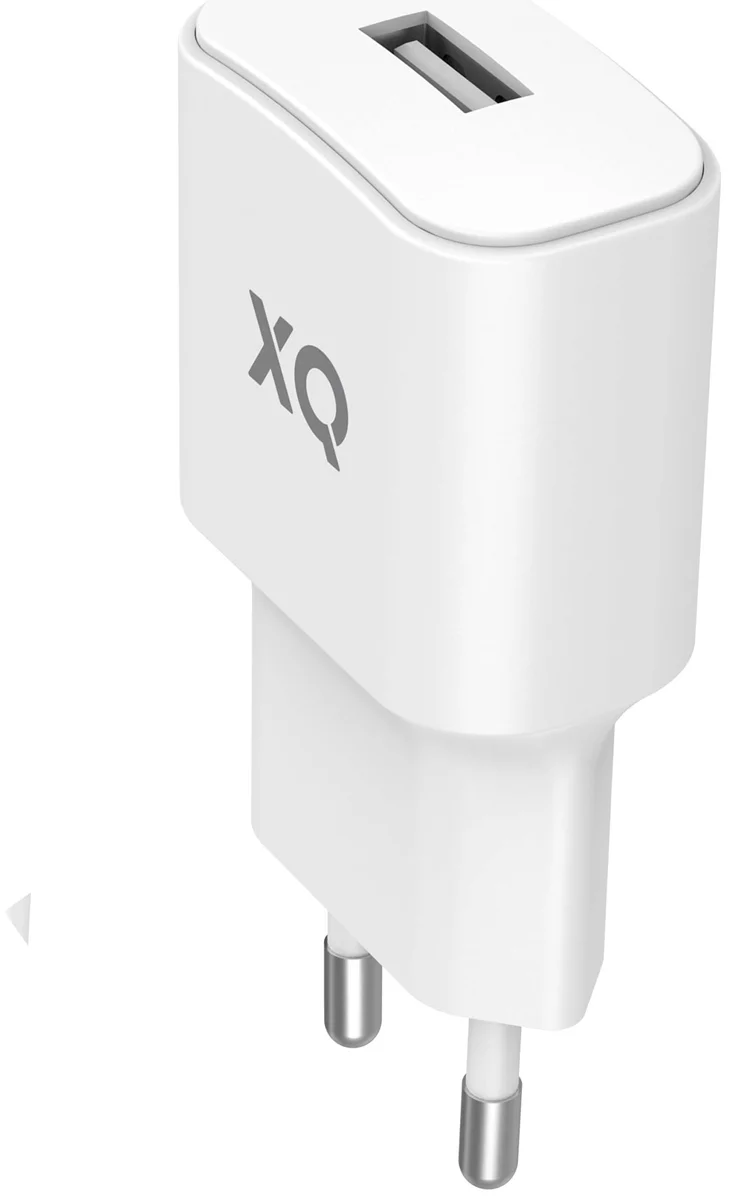 Levně Nabíječka XQISIT NP Travel Charger Single USB-A 2.4A white (50856)