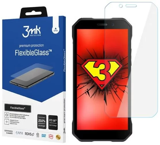 Ochranné sklo 3MK FlexibleGlass Doogee S61 Hybrid Glass (5903108499514)