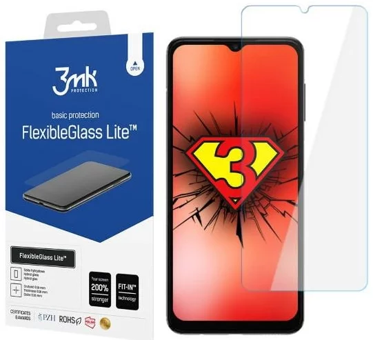 Ochranné sklo 3MK FlexibleGlass Lite Samsung Galaxy M04 Hybrid Glass Lite (5903108498777)