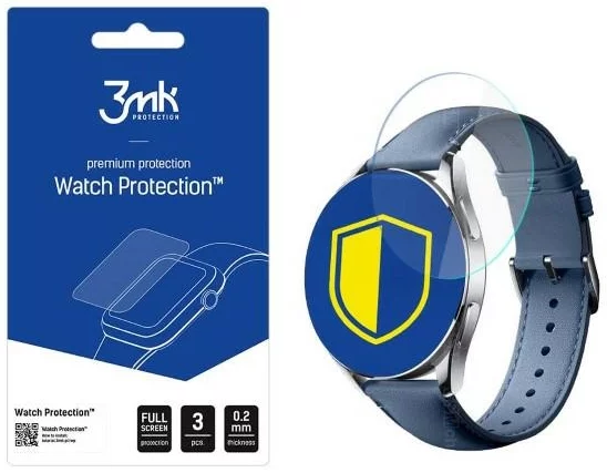 Ochranná fólia 3MK Folia ARC Watch Xiaomi Watch S2 46mm Fullscreen Foil (5903108498548)