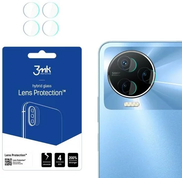 Ochranné sklo 3MK Lens Protect Infinix Note 12 2023 Camera lens protection 4pcs (5903108498708)