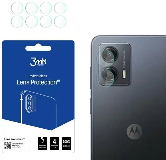 Ochranné sklo 3MK Lens Protect Motorola Moto G53 Camera lens protection 4pcs (5903108500166)