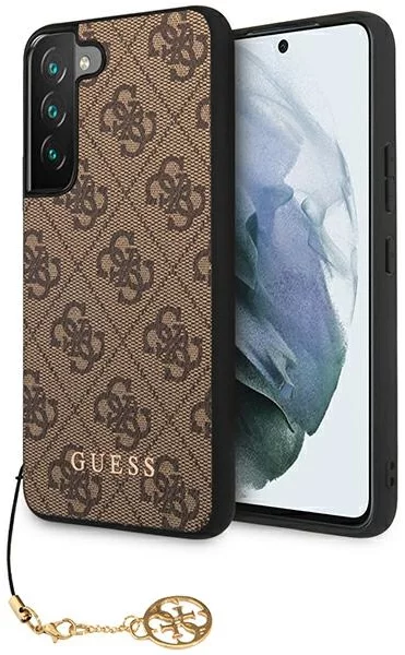 E-shop Kryt Guess Samsung Galaxy S23+ brown hardcase 4G Charms Collection (GUHCS23MGF4GBR)
