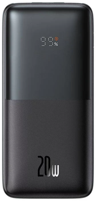 Nabíjačka Powerbank Baseus Bipow Pro 10000mAh, 2xUSB, USB-C, 20W (black) (6932172614560)