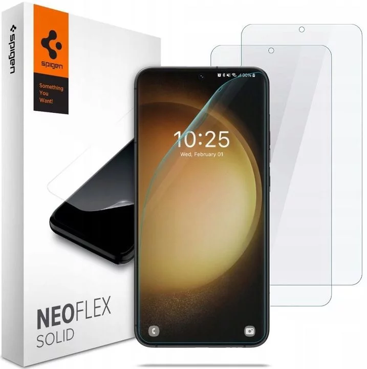 Ochranná fólia Spigen Film Neo Flex Samsung Galaxy S23 2pcs wet mounted (AFL05957)
