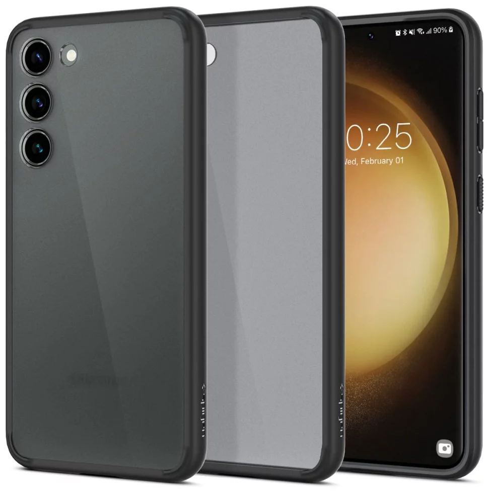 E-shop Kryt Spigen Ultra Hybrid Samsung Galaxy S23 frost black (ACS05716)
