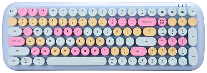 Levně Klávesnice Wireless keyboard MOFII Candy BT (blue) (6950125749619)