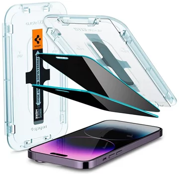 Spigen Glass EZ Fit Privacy 2 Pack - iPhone 14 Pro Max (AGL05203)
