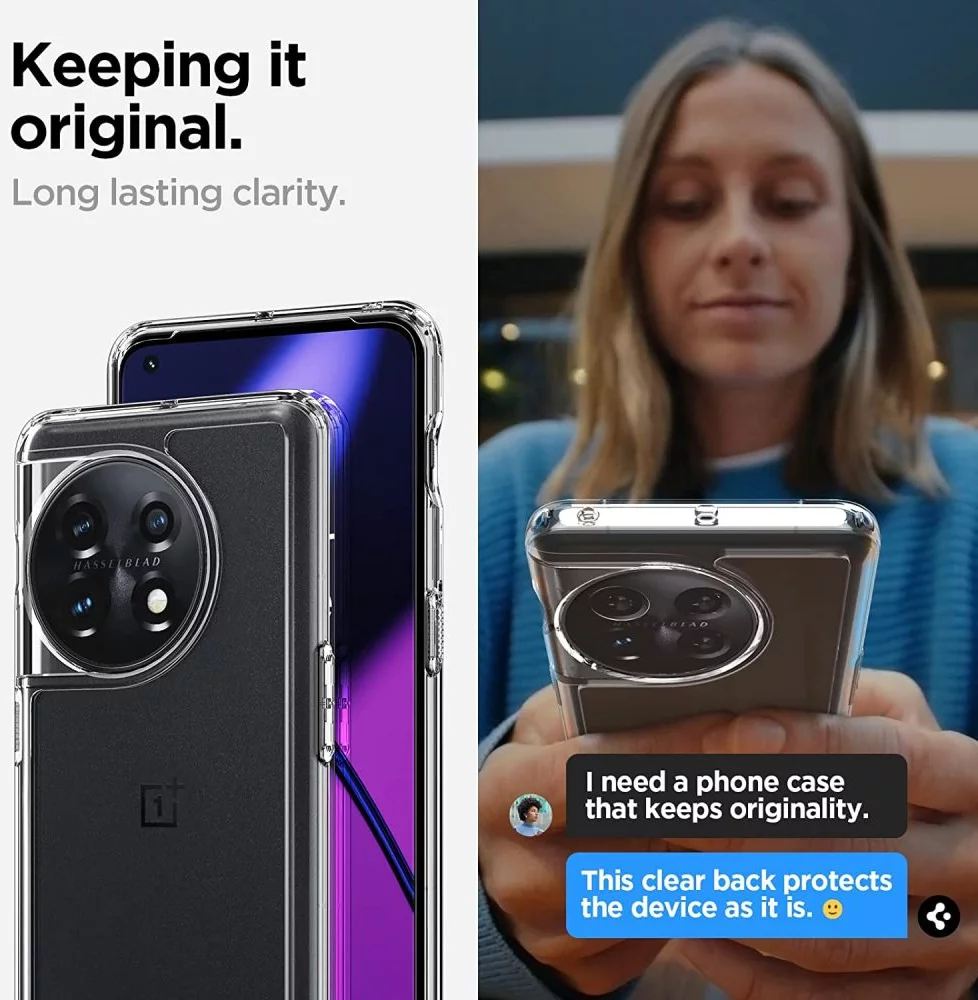 Spigen Ultra Hybrid, clear OnePlus 11 (ACS05802)