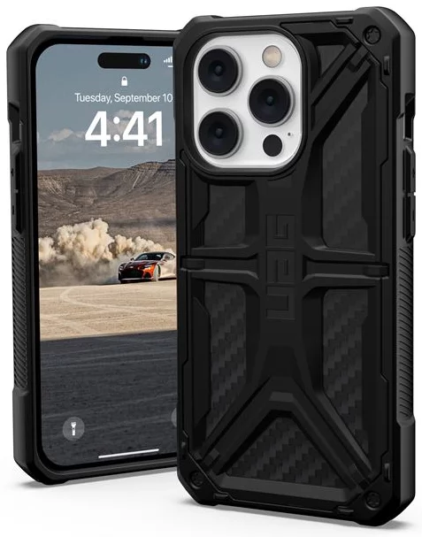 Levně Kryt UAG Monarch, carbon fiber - iPhone 14 Pro (114034114242)