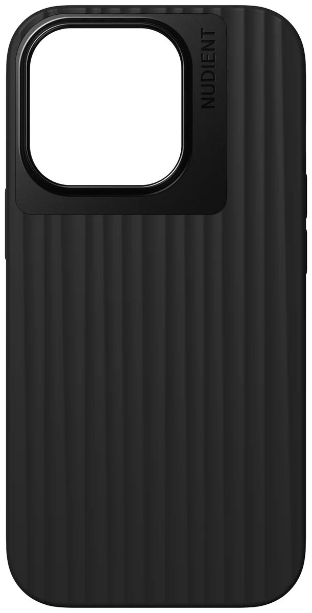 Levně Kryt Nudient Bold Case for iPhone 14 Pro charcoal black (00-001-0052-0024)