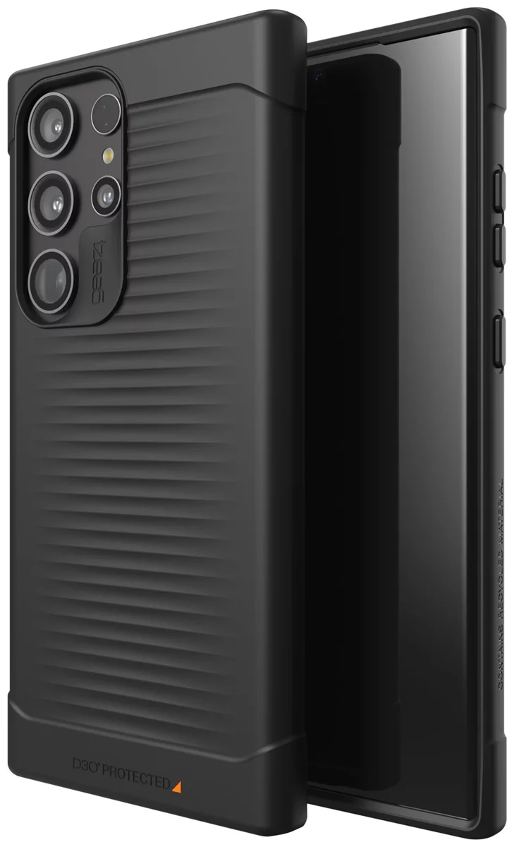 Levně Kryt GEAR4 Havana D3O case for Samsung Galaxy S23 Ultra Black (702010912)