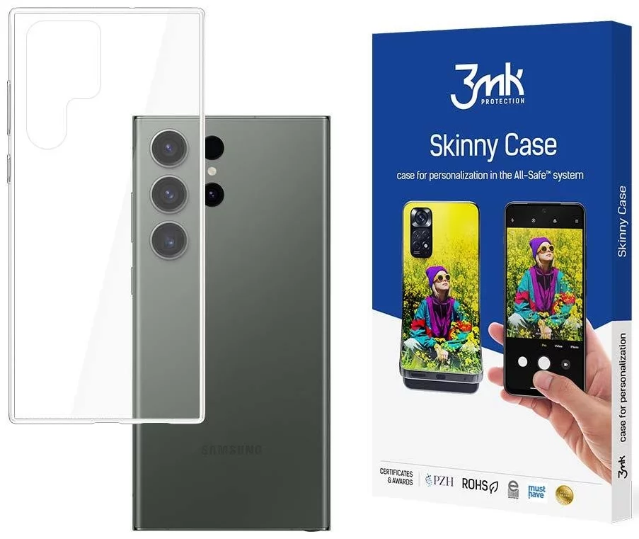 E-shop Kryt 3MK All-Safe Skinny Case Samsung Galaxy S23 Ultra Clear (5903108511742)