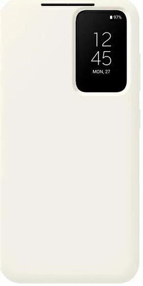 E-shop Púzdro Samsung Galaxy S23 cream Smart View Wallet Case (EF-ZS911CUEGWW)