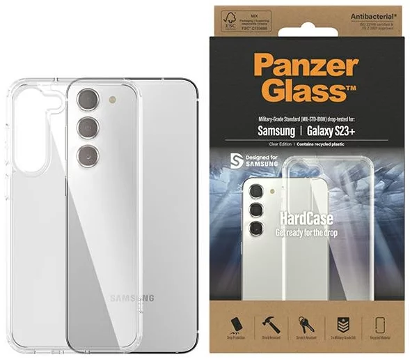 Levně Kryt PanzerGlass ClearCase Samsung Galaxy S23+ clear (0434)