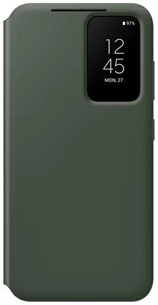 E-shop Púzdro Samsung Galaxy S23 green Smart View Wallet Case (EF-ZS911CGEGWW)
