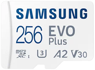 Paměťová karta Samsung micro SDXC 256GB EVO Plus + SD adapter (MB-MC256KA/EU)
