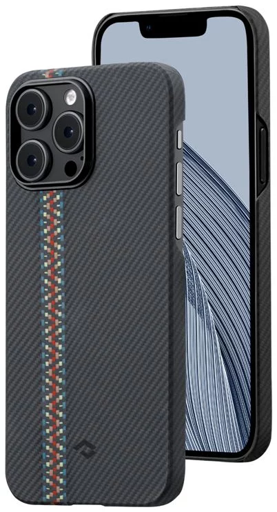 Levně Kryt Pitaka Fusion Weaving MagEZ Case 3, rhapsody - iPhone 14 Pro Max (FR1401PM)