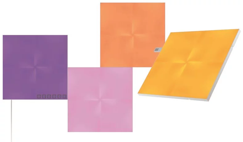 Levně Nanoleaf Canvas Panels Starter Kit 4 Pack (NL29-2012SW-4PK)