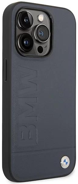 Hülle BMW BMHMP14LSLLNA iPhone 14 Pro 6.1 Navy/Navy Hardcase