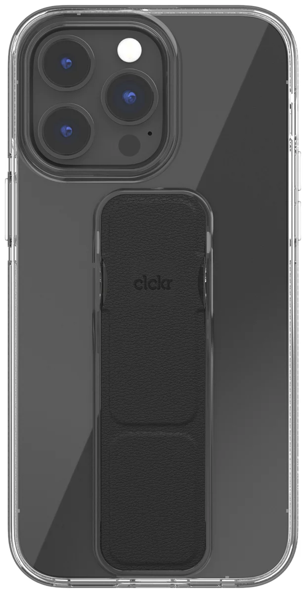 Huse CLCKR Gripcase Clear ALL for iPhone 14 Pro Max clear black (50793)