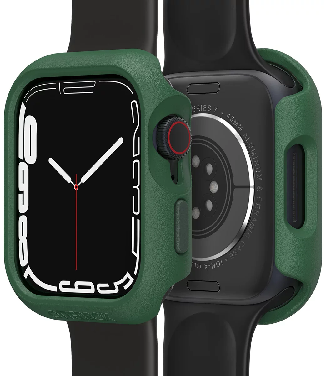 Levně Kryt Otterbox Watch Bumper for Apple Watch 45mm Green Envy (77-90287)