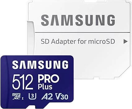 Paměťová karta Samsung micro SDXC 512GB PRO Plus + SD adapter (MB-MD512SA/EU)