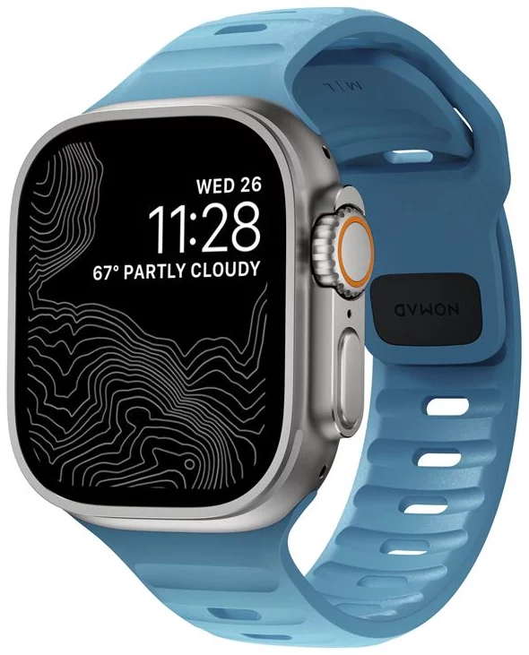 Nomad Atlantic Blue Band Nomad Atlantic Blue Rugged Band For Apple