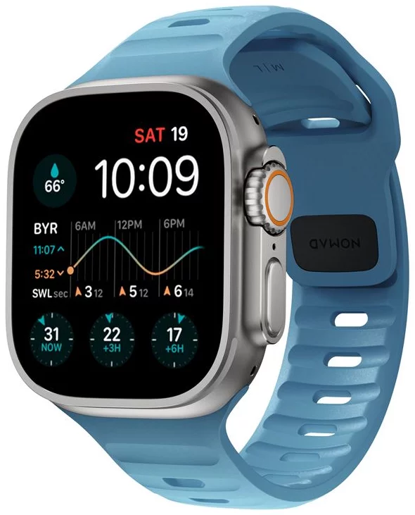 Remienok Nomad Sport Strap, electric blue - Apple Watch Ultra (49mm) 8/7 (45mm)/6/SE/5/4 (44mm)/3/2/1 (42mm) (NM01008385)