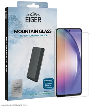Eiger Mountain Glass 2.5D Screen Protector for Samsung Galaxy A54 5G in Clear (EGSP00877)