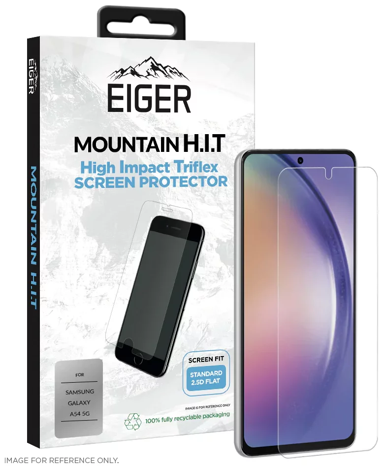 Ochranné sklo Eiger Mountain H.I.T Screen Protector (1 Pack) for Samsung Galaxy A54 5G in Clear / Transparent (EGSP00887)