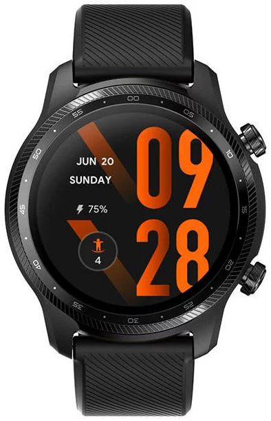 Levně Smart hodinky Smartwatch Mobvoi TicWatch Pro 3 Ultra GPS, Shadow Black (6940447103893)