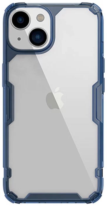 Levně Kryt Nillkin Nature TPU Pro Case for Apple iPhone 14, Blue (6902048248502)