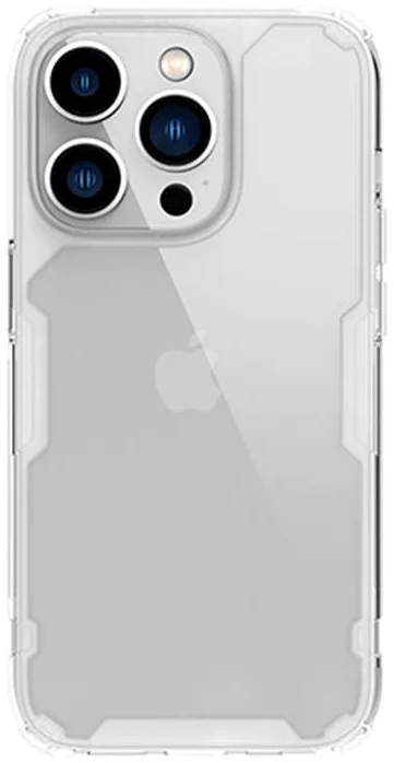 Levně Kryt Nillkin Nature TPU Pro Case for Apple iPhone 14 Pro Max, White (6902048248557)
