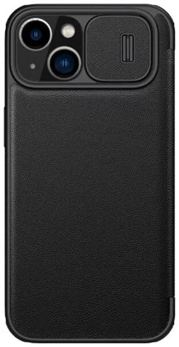 Apple iPhone 14 Plus case black Nillkin Qin Pro Leather