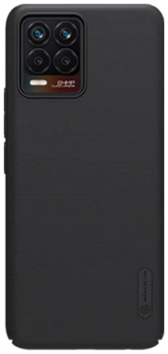 Levně Kryt Nillkin Super Frosted Shield case for Realme 8/8 Pro, black (6902048216662)