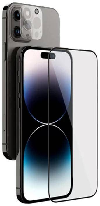Levně Ochranné sklo Nillkin HD 2in1 tempered glass for Apple iPhone 14 Pro (6902048250208)