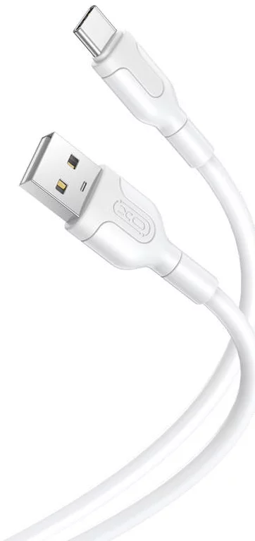 Levně Kabel Cable USB to USB-C XO NB212 2.1A 1m, white (6920680827756)