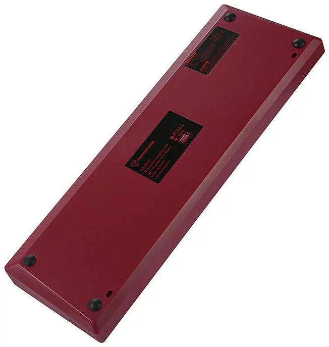 Levně Herní klávesnice Mechanical gaming keyboard Motospeed BK67 Bluetooth, red (6953460501829)