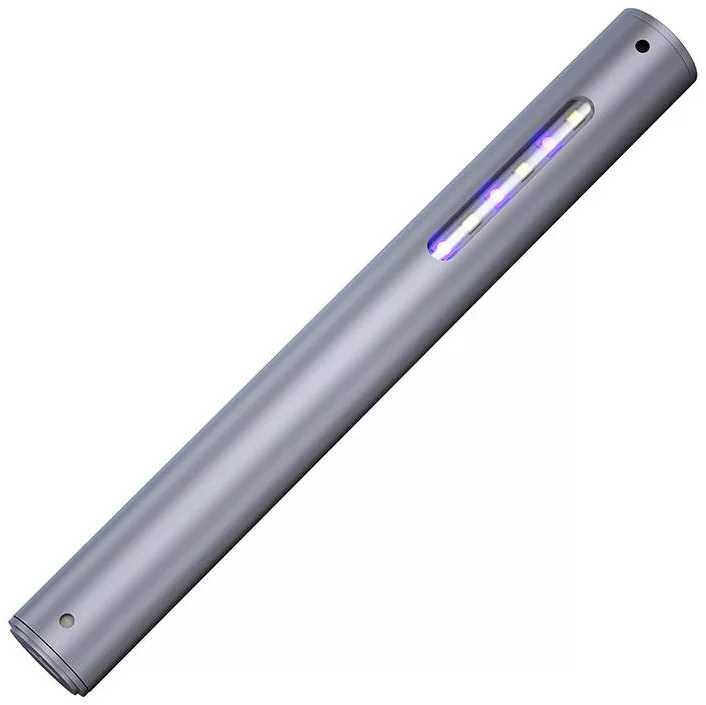 Svietidlo Portable lamp with UV sterilization function, 2in1 Blitzwolf BW-FUN9, silver (5905316145085)