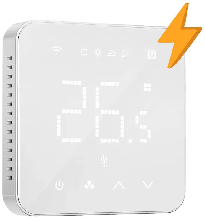 Levně Termostat Smart Wi-Fi Thermostat Meross MTS200HK(EU), HomeKit (6973696562609)