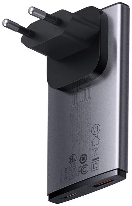 Baseus GaN5 Pro Flat USB-C Wall Charger 65W